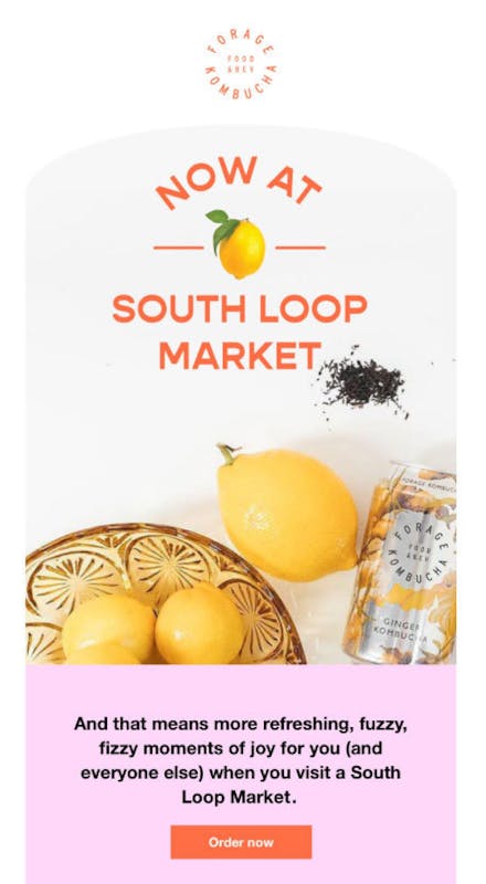 Forage kitchen email 2